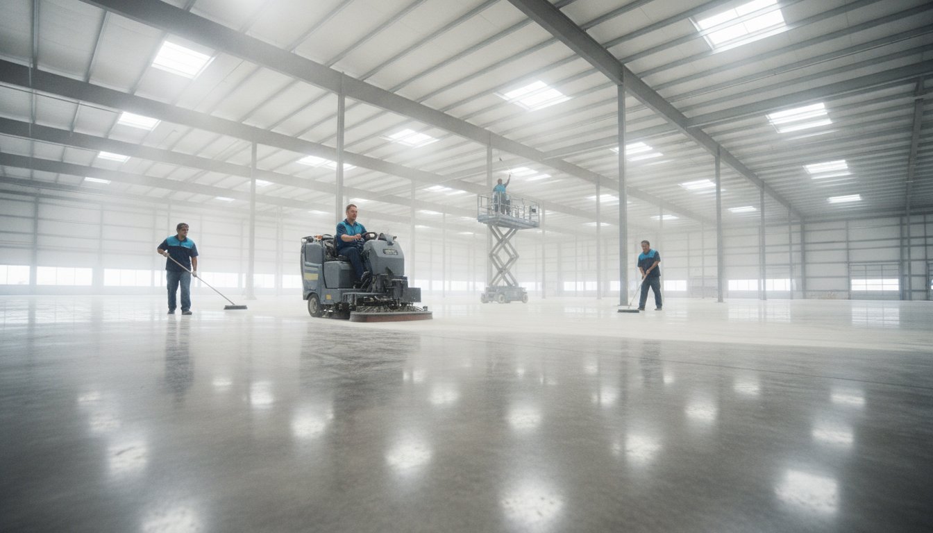2026 Midwest Post-Construction Warehouse Cleaning Guide