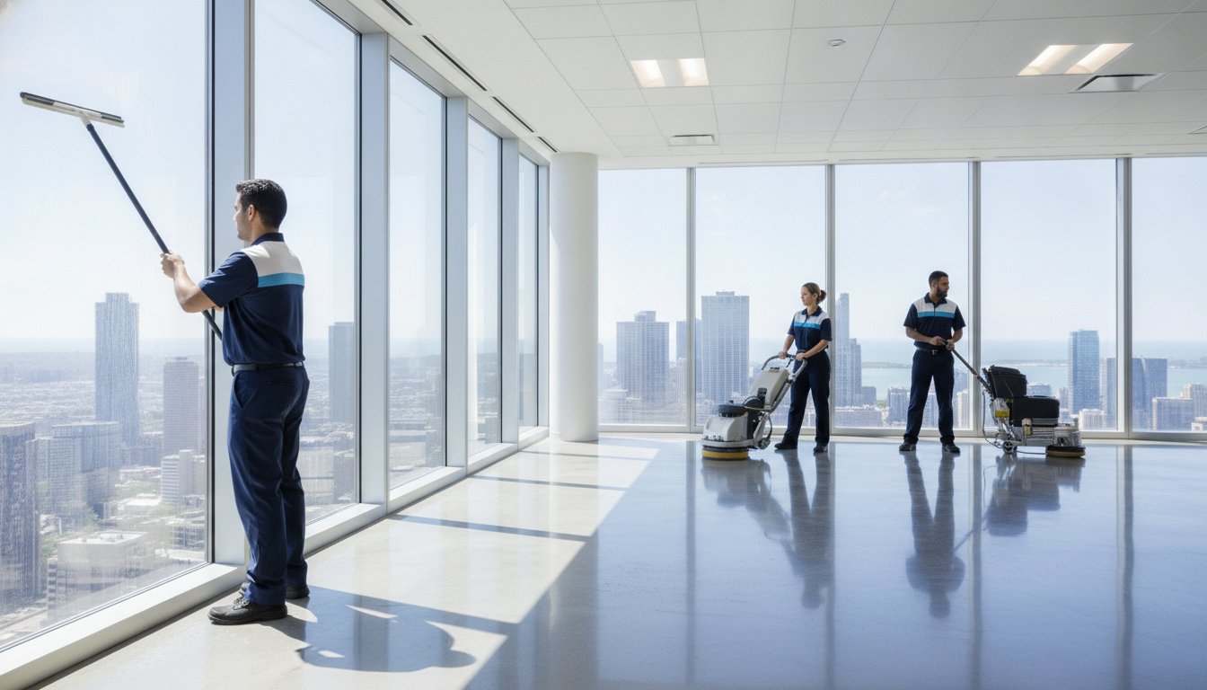 The Ultimate Guide to Commercial Cleaning in Chicago: Standards, Services, and Strategy