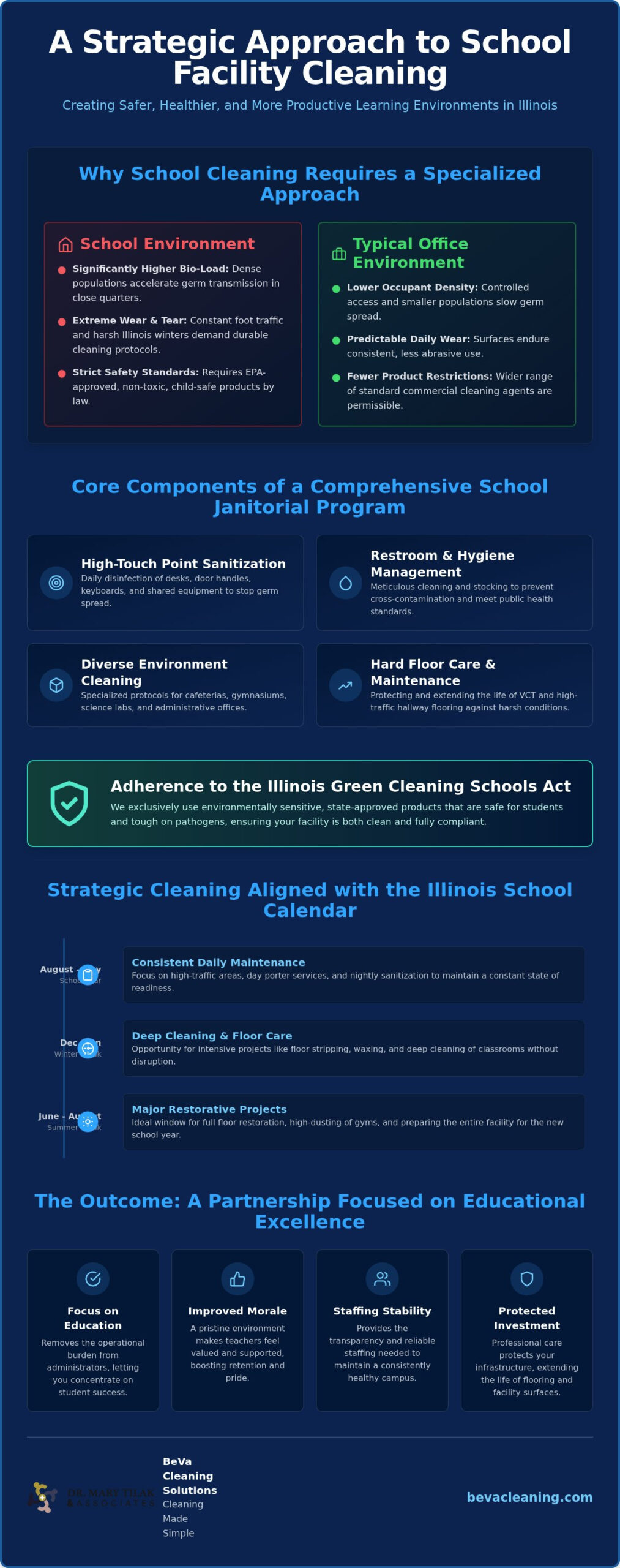 Illinois School Cleaning: 2026 Facility Manager's Guide