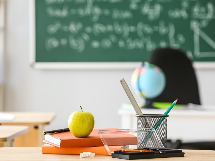 Classroom desk
